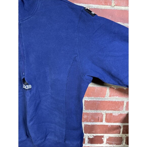 Vintage Y2K Adidas 1/2 Zip Limited Edition Sweatshirt Pullover Adult Size Small - Picture 3 of 7